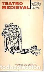 Libros de segunda mano: teatro medieval Manuel Criado de Val - Foto 1