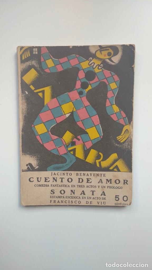 Libros de segunda mano: La Farsa, N&ordm; 55 - Cuento de Amor / Sonata - Jacinto Benavente / Francisco de Viu