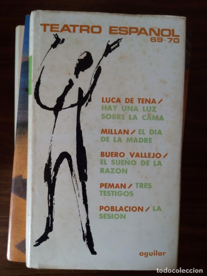 Livros em segunda m&atilde;o: Luca de Tena / Mill&aacute;n / Buero Vallejo / Pem&aacute;n / Poblaci&oacute;n - Teatro Espa&ntilde;ol 69-70