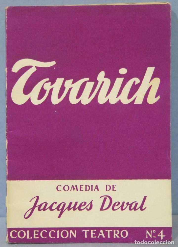 Libros de segunda mano: TOVARICH. DEVAL - Foto 1