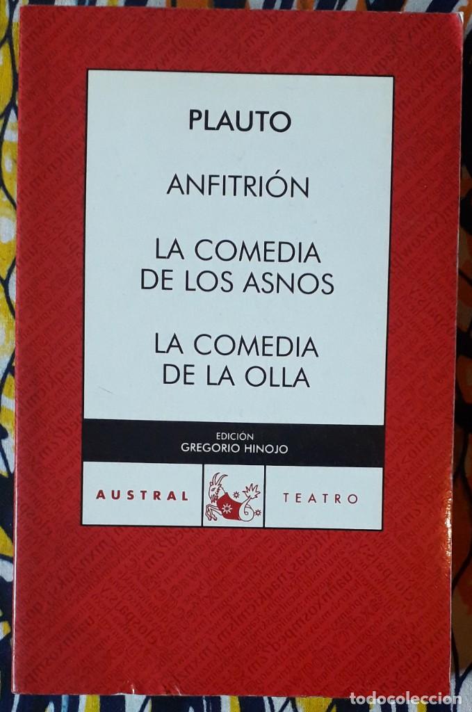 Libros de segunda mano: Plauto . Anfitri&oacute;n / La comedia de los asnos / La comedia de la olla - Foto 1