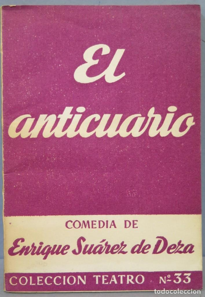 Libros de segunda mano: EL ANTICUARIO. SUAREZ DE DEZA - Foto 1