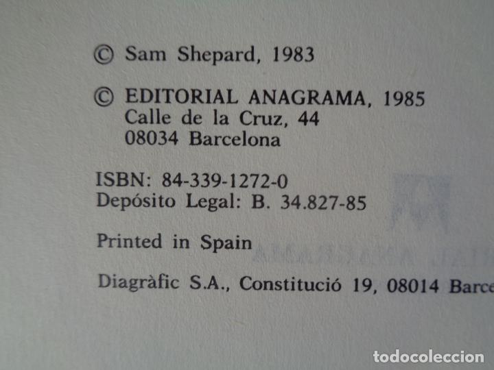 Libros de segunda mano: LOCOS DE AMOR, SAM SHEPARD. 1985 - Foto 2