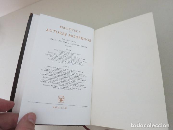 Libros de segunda mano: ALEJANDRO CASONA, OBRAS COMPLETAS. AGUILAR. DOS TOMOS 1966 - Foto 7