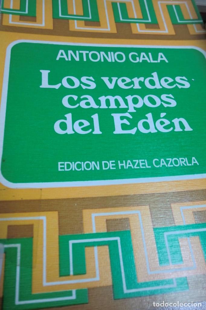 Libros de segunda mano: LOS VERDES CAMPOS DEL ED&Eacute;N. ANTONIO GALA. ED. HAZEL CAZORLA - Foto 1