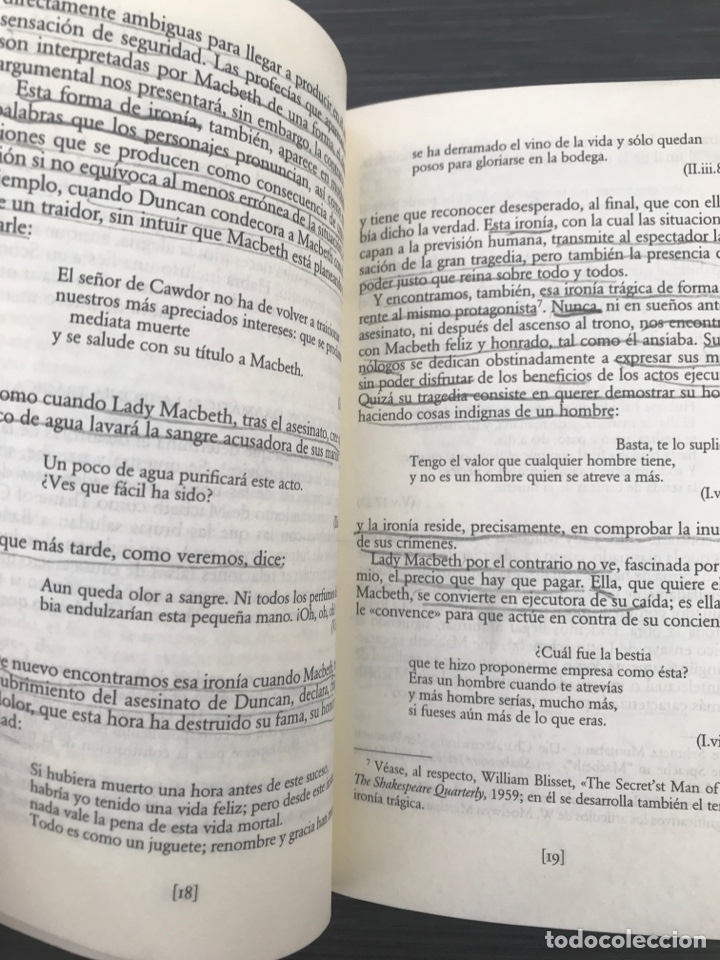 Libros de segunda mano: MACBETH. WILLIAM SHAKESPEARE. ED. CATEDRA 1987 - Foto 5