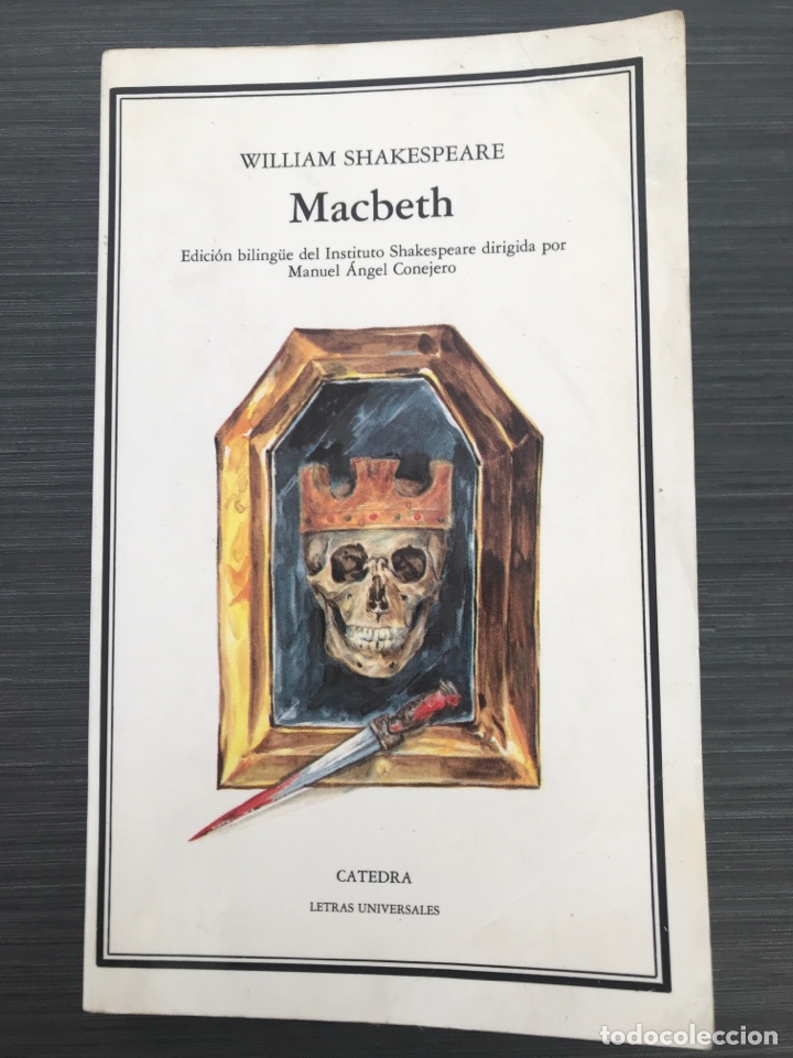 Libros de segunda mano: MACBETH. WILLIAM SHAKESPEARE. ED. CATEDRA 1987 - Foto 1