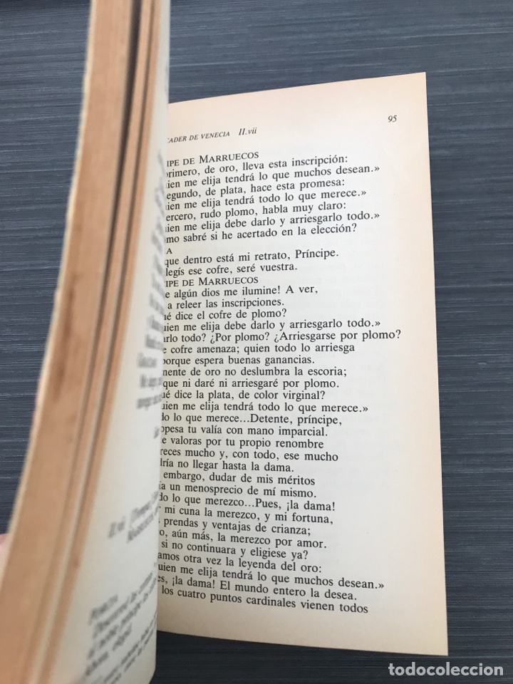 Libros de segunda mano: El mercader de Venecia. Como gust&eacute;is - Shakespeare, William - Foto 3