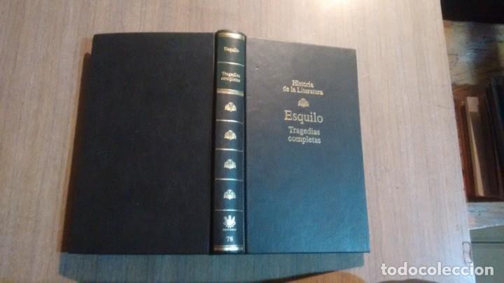 Libros de segunda mano: ESQUILO - TRAGEDIAS COMPLETAS - - Foto 1