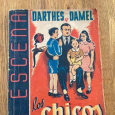 Libros de segunda mano: LOS CHICOS CRECEN - DARHES Y DAMEL - LA ESCENA / AÑO II , Nº 34 - 1942. Lote 261170015
