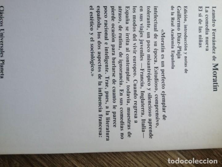 Libros de segunda mano: El s&iacute; de las ni&ntilde;as - la comedia nueva - Foto 3