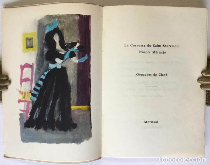 Libros de segunda mano: LE CARROSSE DU SAINT-SACREMENT. - M&Eacute;RIM&Eacute;E, Prosper. - Foto 2
