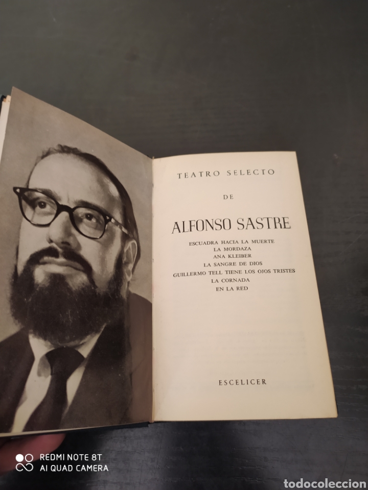 Libros de segunda mano: Teatro selecto de Alfonso Sastre - Foto 2