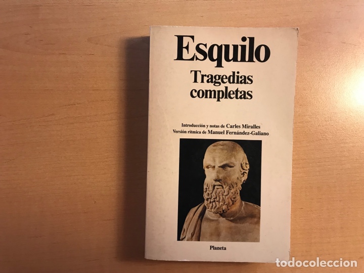 Libros de segunda mano: Esquilo. Tragedias completas. Planeta - Foto 1