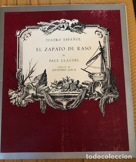 Libros de segunda mano: libreto estreno teatro Claudel - Foto 1
