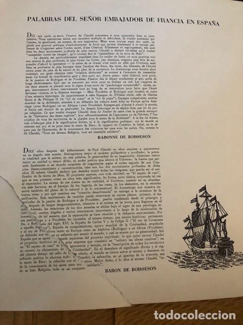Libros de segunda mano: libreto estreno teatro Claudel - Foto 5