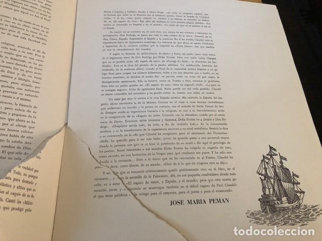 Libros de segunda mano: libreto estreno teatro Claudel - Foto 6