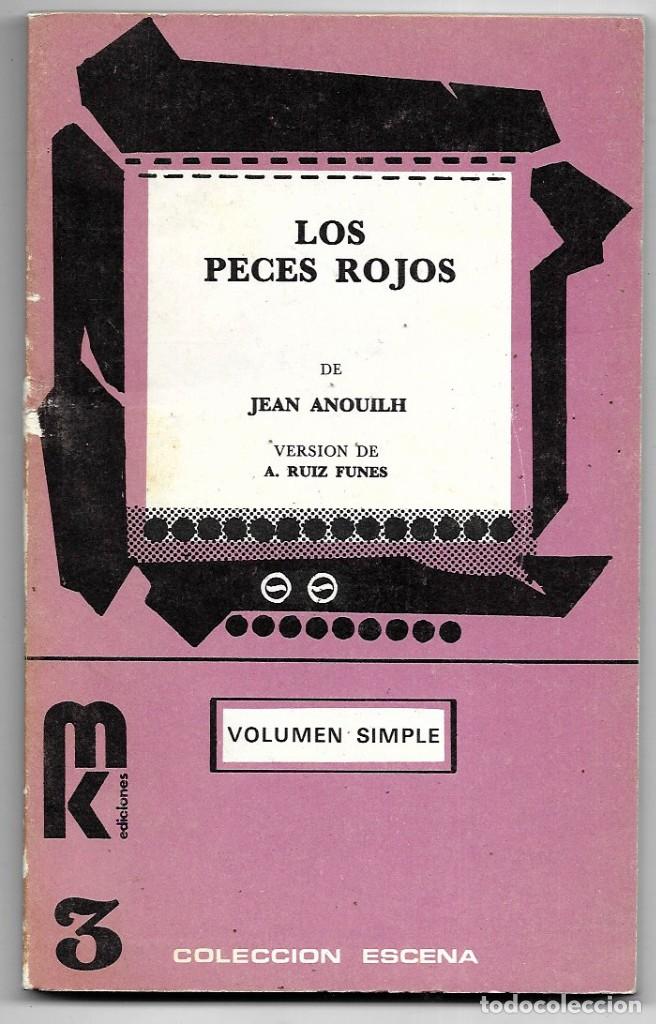 Libros de segunda mano: Jean Anouilh . Los peces rojos - Foto 1