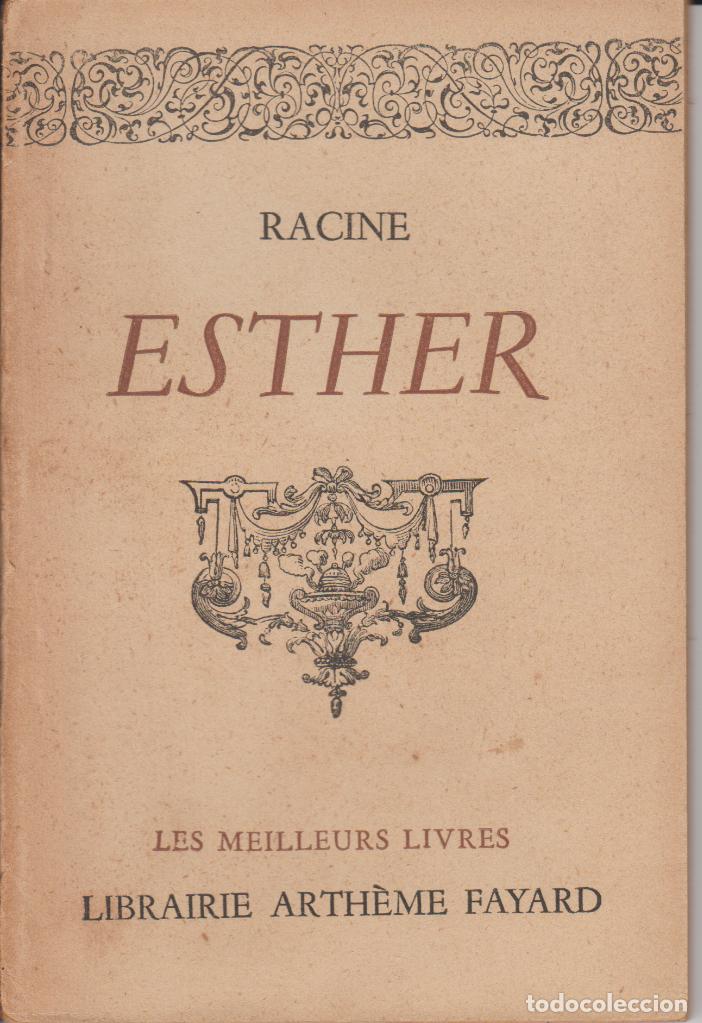 Libros de segunda mano: LIBRO EN FRANCES - ESTHER - RACINE - Foto 1