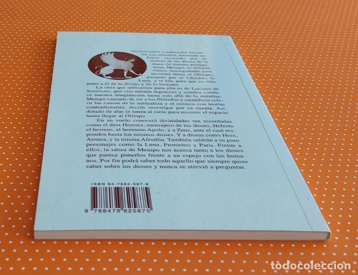 Libros de segunda mano: DI&Aacute;LOGOS DE LOS DIOSES. ICAROMENIPO. LUCIANO DE SAMOSATA. VERSI&Oacute;N DE V. CASTRO RODR&Iacute;GUEZ. - Foto 4