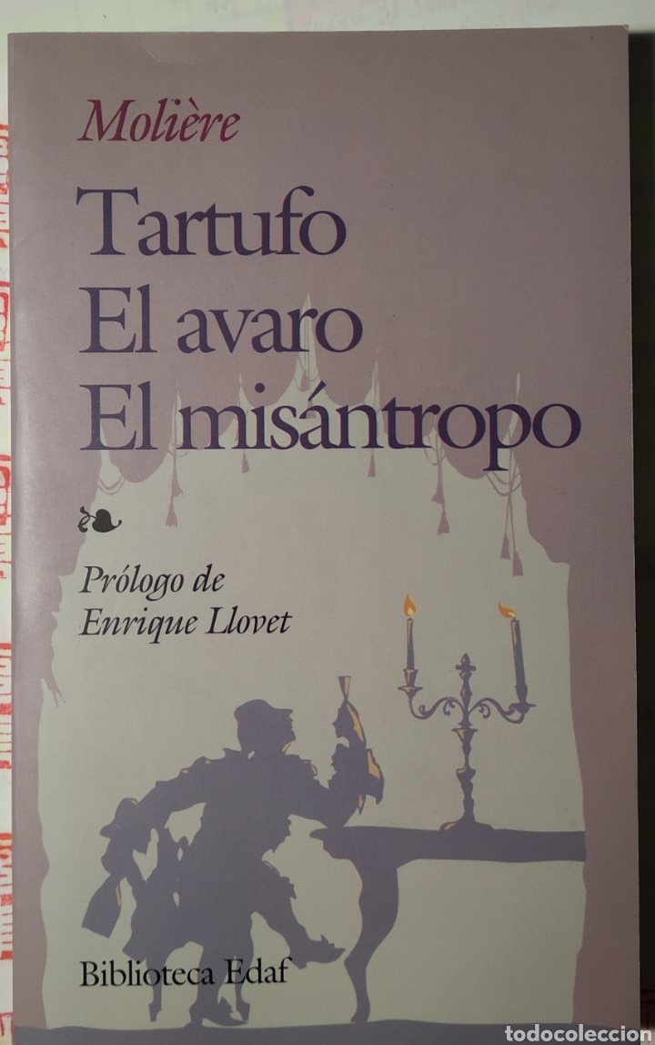 Libros de segunda mano: Tartufo El avaro El mis&aacute;ntropo. Moli&egrave;re - Foto 1