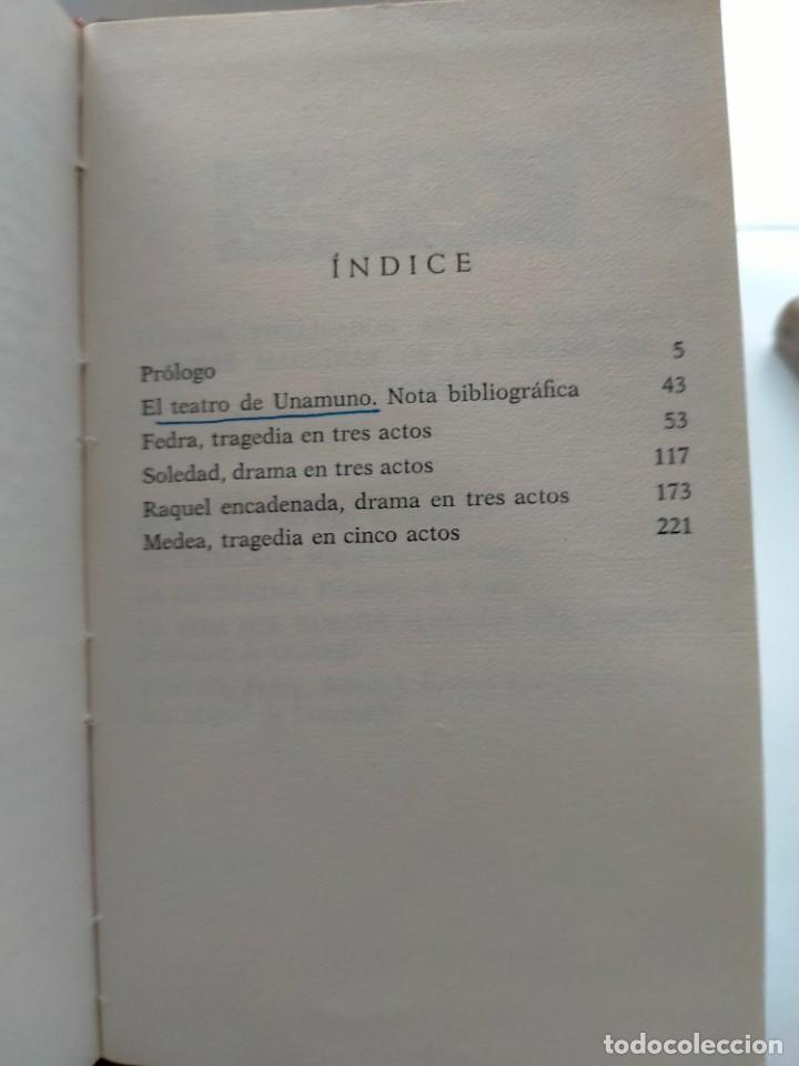 Libros de segunda mano: MIGUEL DE UNAMUNO. TEATRO .JUVENTUD - Foto 3