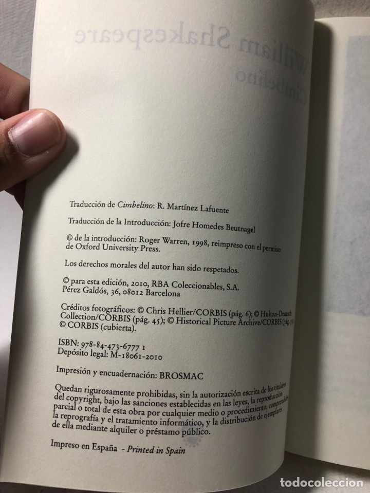 Libros de segunda mano: CIMBELINO ● WILLIAM SHAKESPEARE ● ● KB0316 - Foto 2