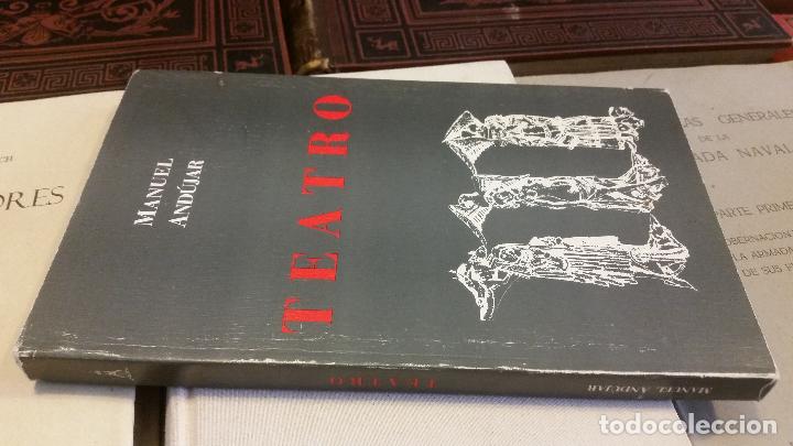 Libros de segunda mano: 1993 - MANUEL AND&Uacute;JAR - TEATRO - DEDICADO - Foto 1