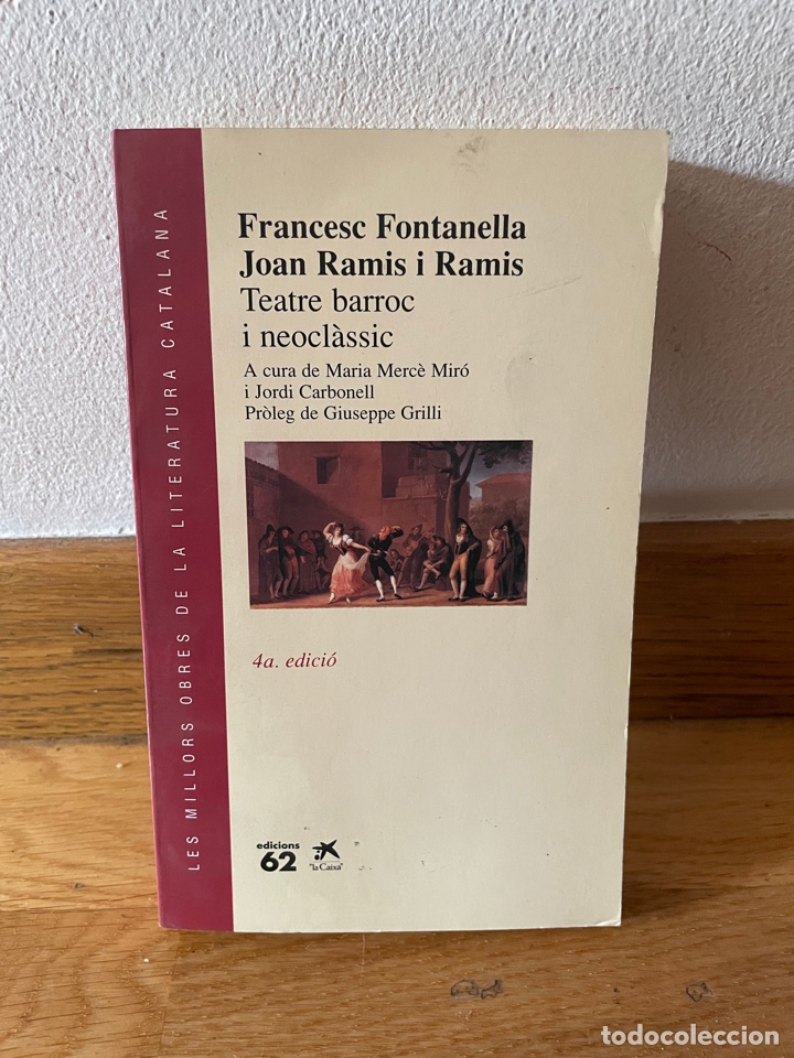 Libros de segunda mano: Francesc Fontanella Joan Ramis i Ramis Teatre barroc i neoclassic