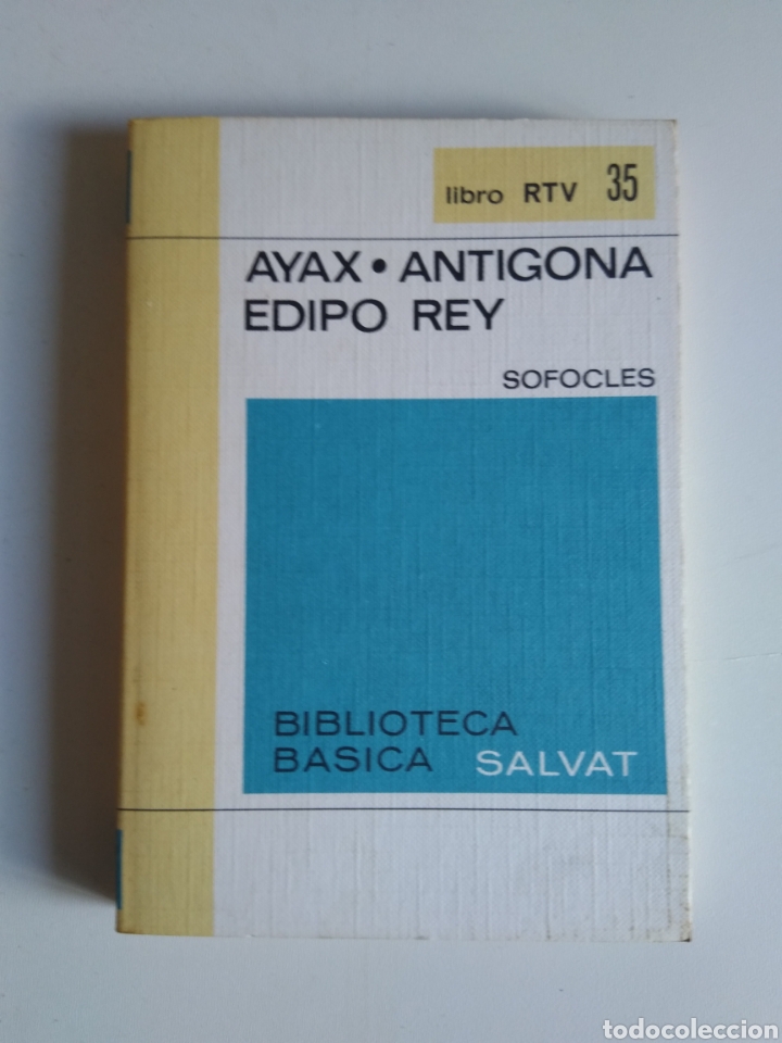 Libros de segunda mano: AYAX/ANTIGONA/EDIPO REY - Foto 1