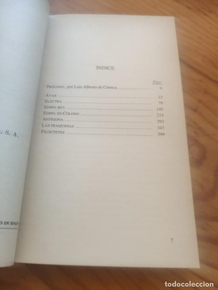 Libros de segunda mano: Tragedias.-Sofocles (Biblioteca Edaf) - S&oacute;focles - Foto 3