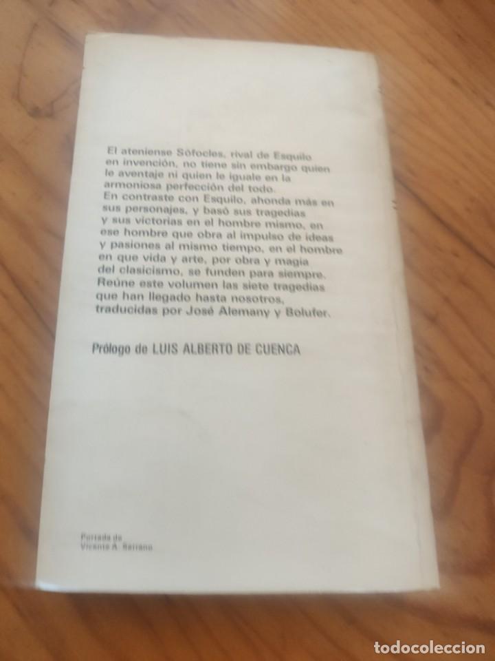 Libros de segunda mano: Tragedias.-Sofocles (Biblioteca Edaf) - S&oacute;focles - Foto 5