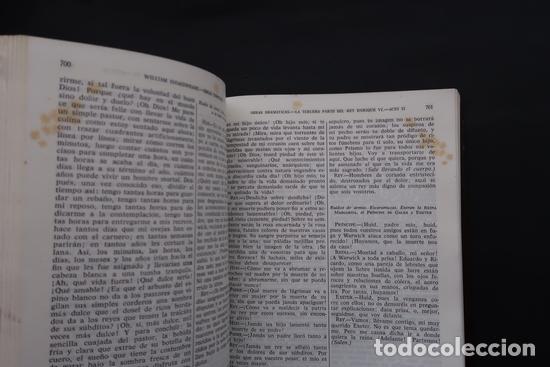 Libros de segunda mano: LIBRO WILLIAM SHAKESPEARE OBRAS COMPLETAS . AGUILAR 1965 - Foto 10