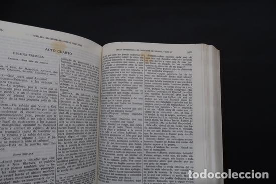 Libros de segunda mano: LIBRO WILLIAM SHAKESPEARE OBRAS COMPLETAS . AGUILAR 1965 - Foto 11