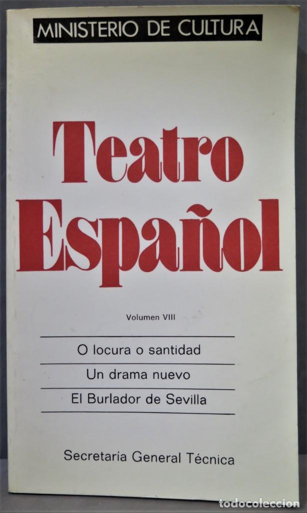 Libros de segunda mano: TEATRO ESPA&Ntilde;OL. VOL. VIII - Foto 1