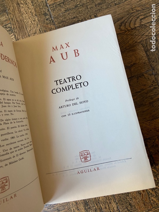 Libros de segunda mano: Max Aub - Teatro Completo - Aguilar (1968) - Foto 4