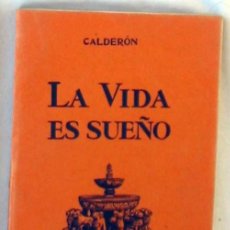 Libros de segunda mano: LA VIDA ES SUEÑO - CALDERÓN - LIBRAIRIE JOSEPH GIBERT 1961 - VER DESCRIPCIÓN. Lote 293829068