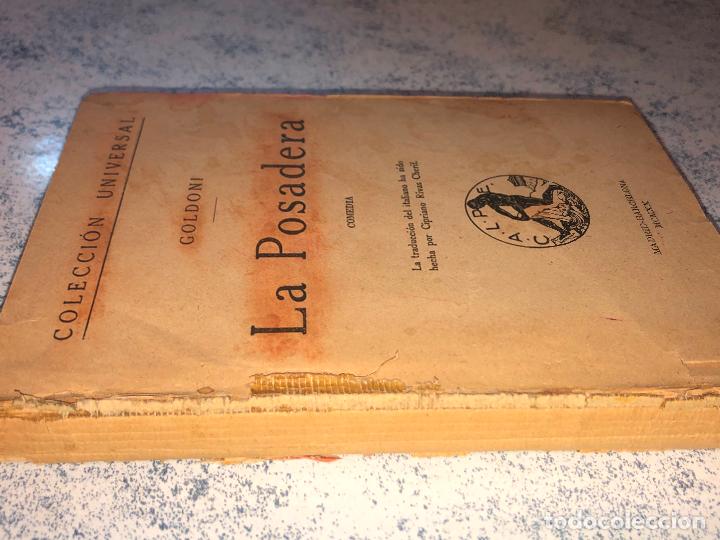 Libros de segunda mano: LA POSADERA 1920 GOLDONI - Foto 2