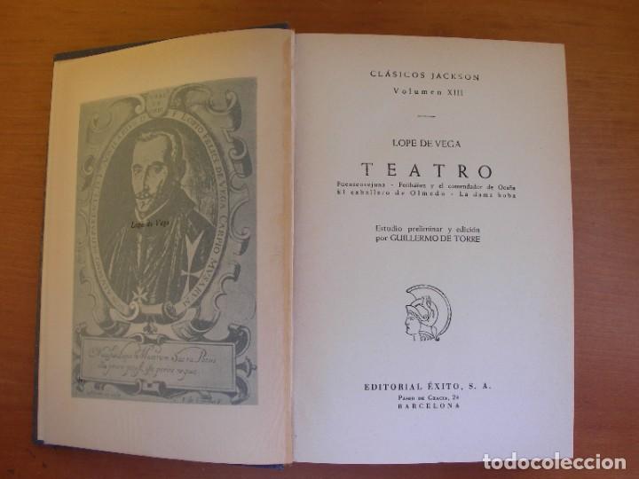 Libros de segunda mano: LOPE DE VEGA / 4 OBRAS - Foto 2