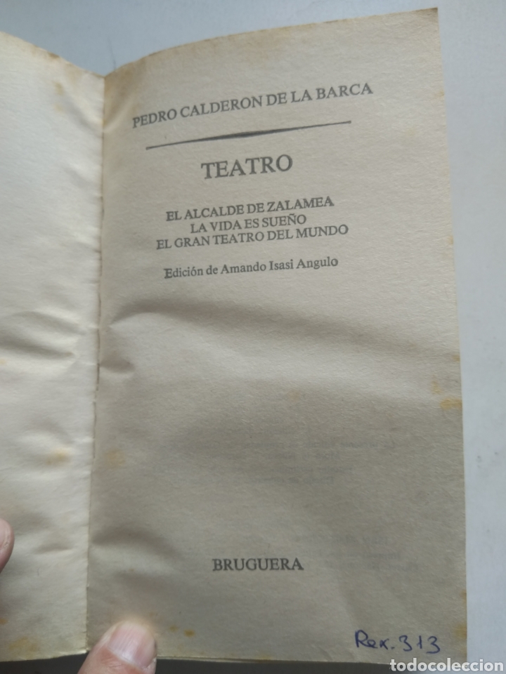 Libros de segunda mano: TEATRO/PEDRO CALDERON DE LA BARCA - Foto 3