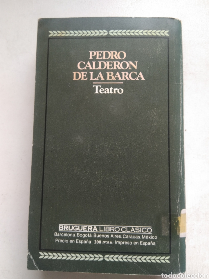 Libros de segunda mano: TEATRO/PEDRO CALDERON DE LA BARCA - Foto 4