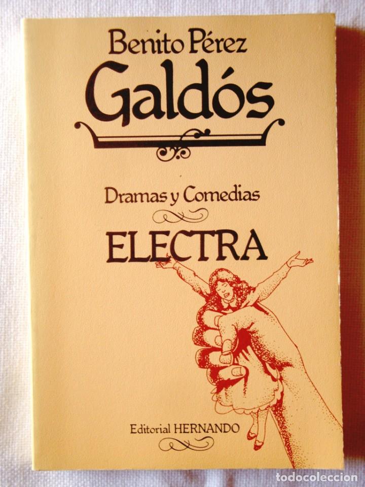 Libros de segunda mano: BENITO P&Eacute;REZ GALD&Oacute;S: ELECTRA - Foto 1