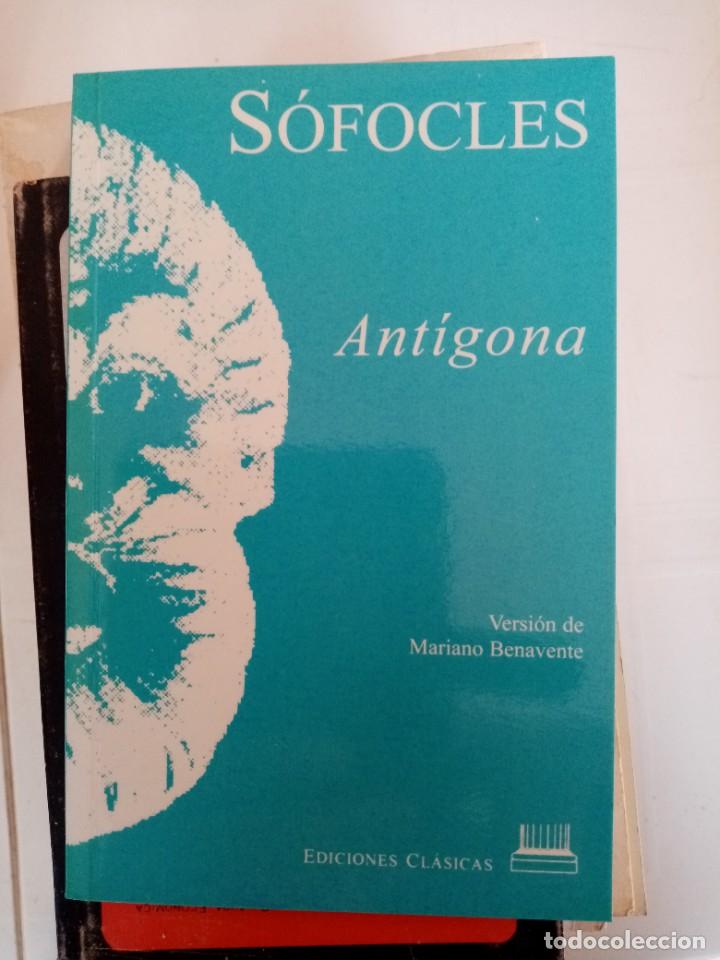 Libros de segunda mano: Ant&iacute;gona de S&oacute;focles Ediciones cl&aacute;sicas - Foto 1
