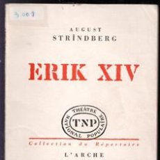 Libros de segunda mano: ERIK XIV. AUSTUST STRINDBERG