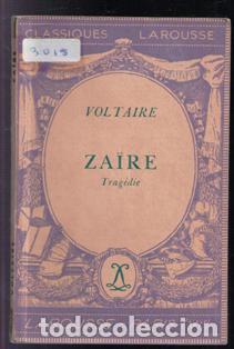 Libros de segunda mano: Zaire. Trafedie. Voltaire - Foto 1