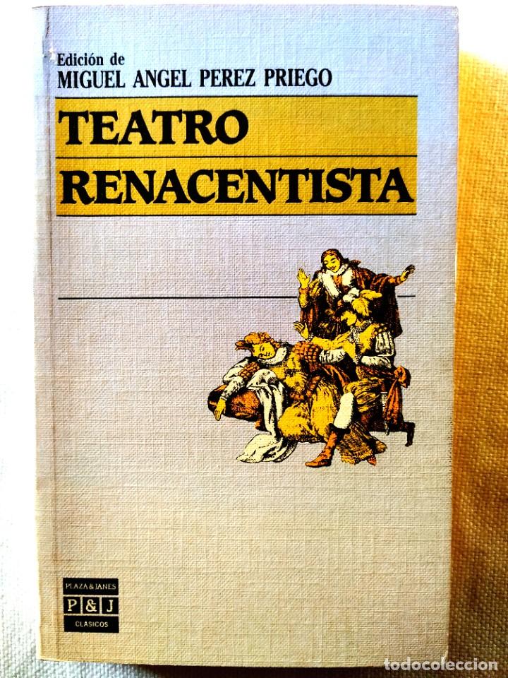 Libros de segunda mano: TEATRO RENACENTISTA - NUEVO - Foto 1
