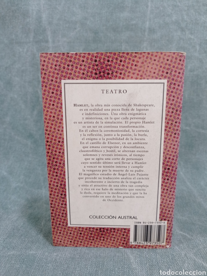 Libros de segunda mano: HAMLET - WILLIAM SHAKESPEARE - COL. AUSTRAL - Foto 3