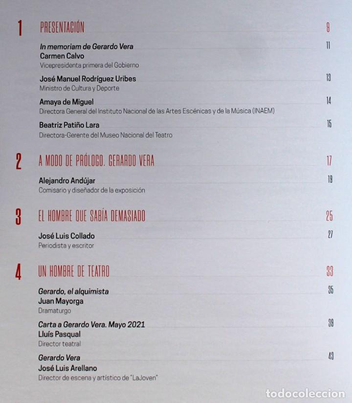 Libros de segunda mano: El teatro de la vida. Gerardo Vera. Cat&aacute;logo de la exposici&oacute;n. - Foto 2