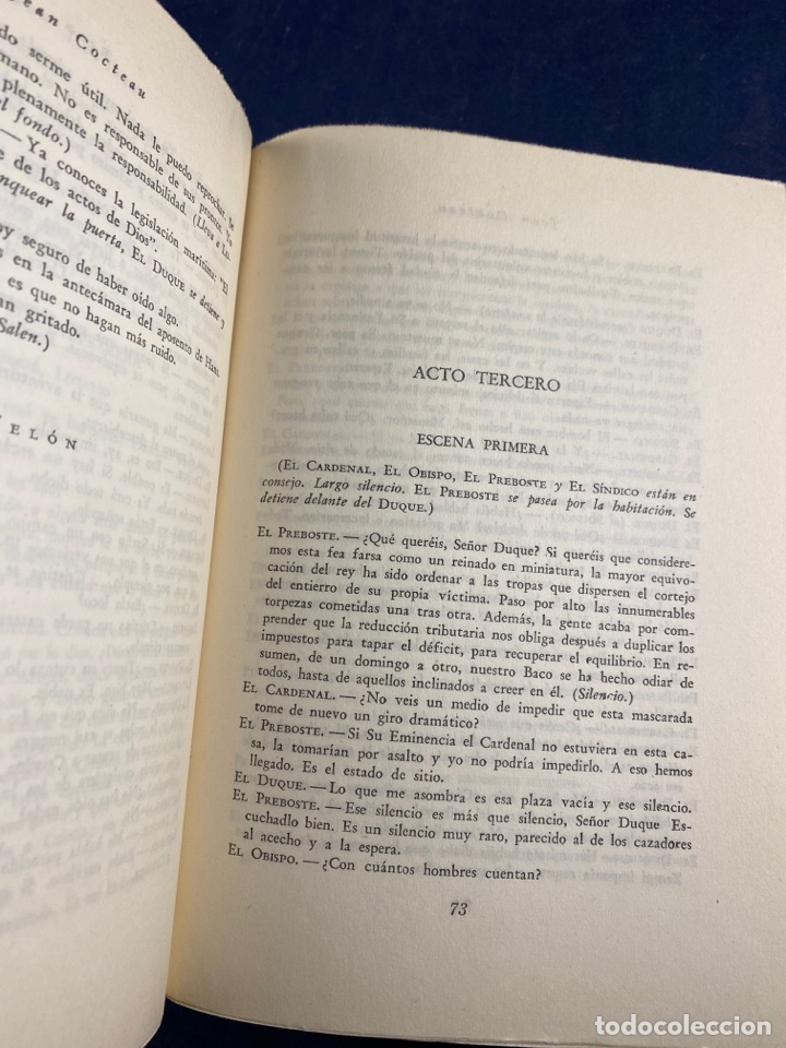 Libros de segunda mano: JEAN COCTEAU. TEATRO - Foto 2