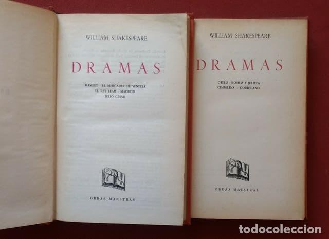 Libros de segunda mano: DRAMAS DE SHAKSPEARE - IBERIA 1944/45 - Foto 3